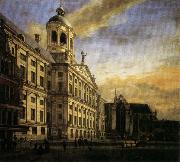 The City Hall in Amsterdam